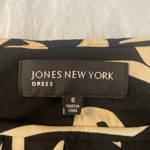 Jones New York Convertible Flutter Sleeve Dress Size 8 - Picture 3 of 7